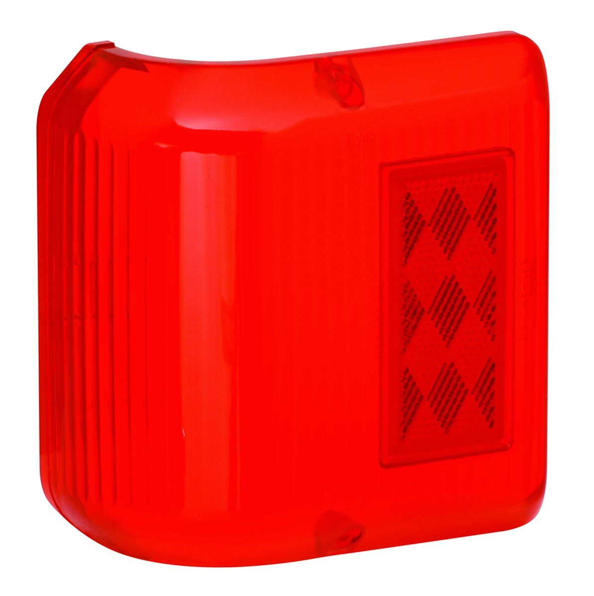 Bargman 34-86-711 Replacement Lens for Bargman 86 Series Wraparound Clearance Side Marker Lights - Red